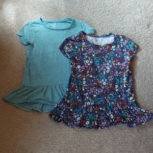 Bundle of 2 peplum tops